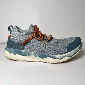 Brandblack‎ Kaze Shibori Shoes Women's 10 Men's 8.5 Blue Sock Style Running Lace